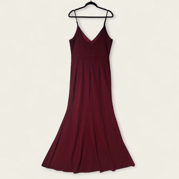 Lulus We Belong Together Burgundy Maxi Dress Size XL New - Picture 5 of 15